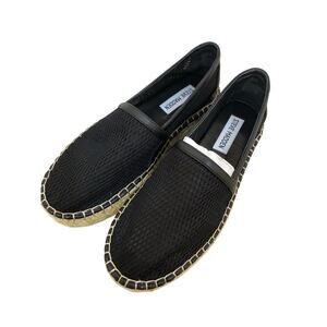 Steve Madden Baywalk Black Platform Mary Jane Heels Womens 7.5 Chunky Block Heel